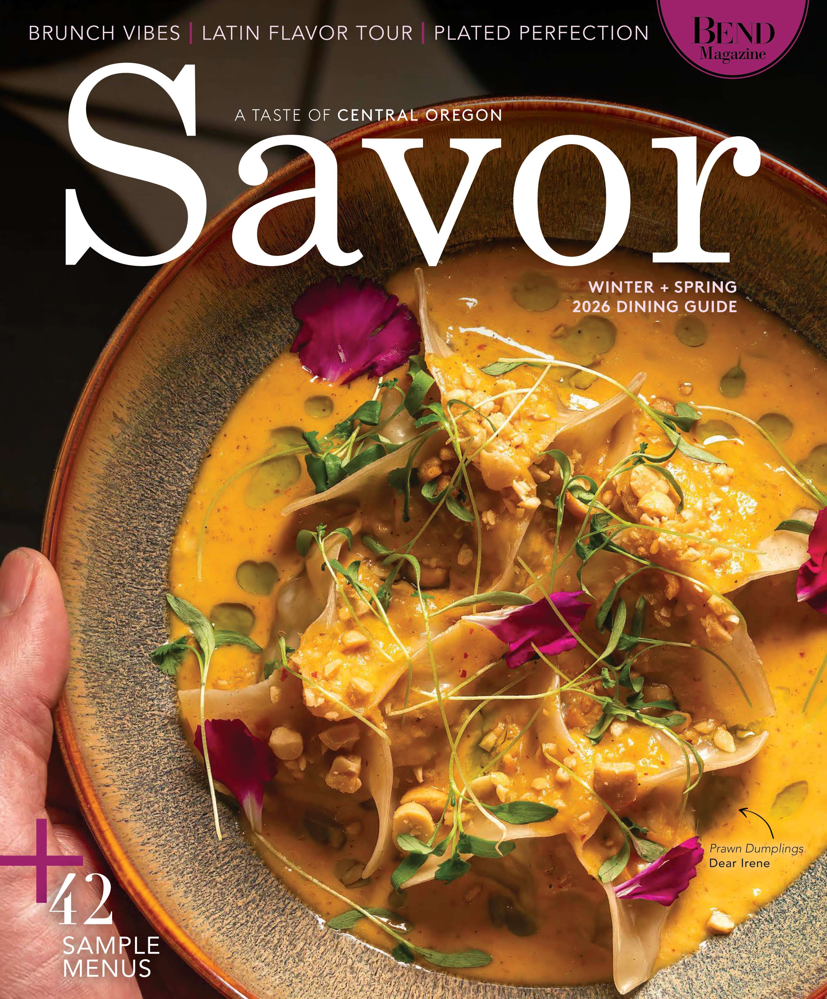 Cover of Savor Magazine