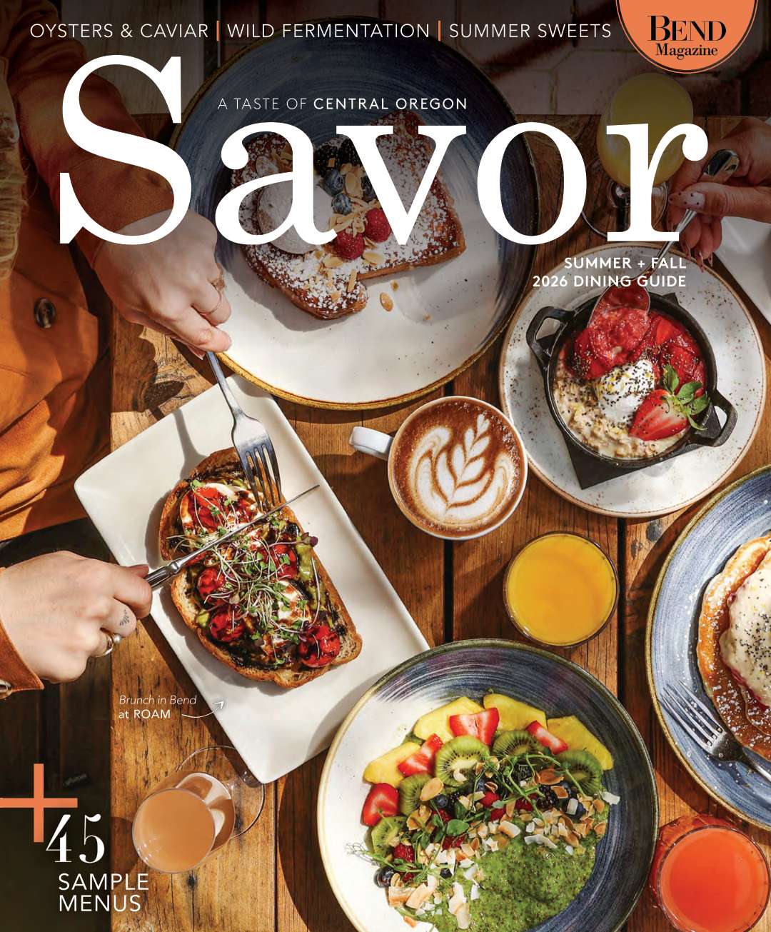 Cover of Savor Magazine